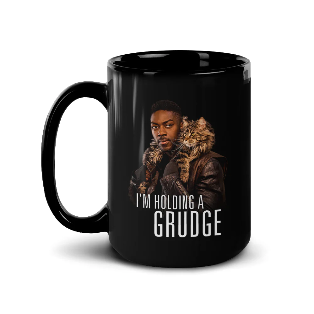 Star Trek: Discovery Holding A Grudge Black Mug - Image 4