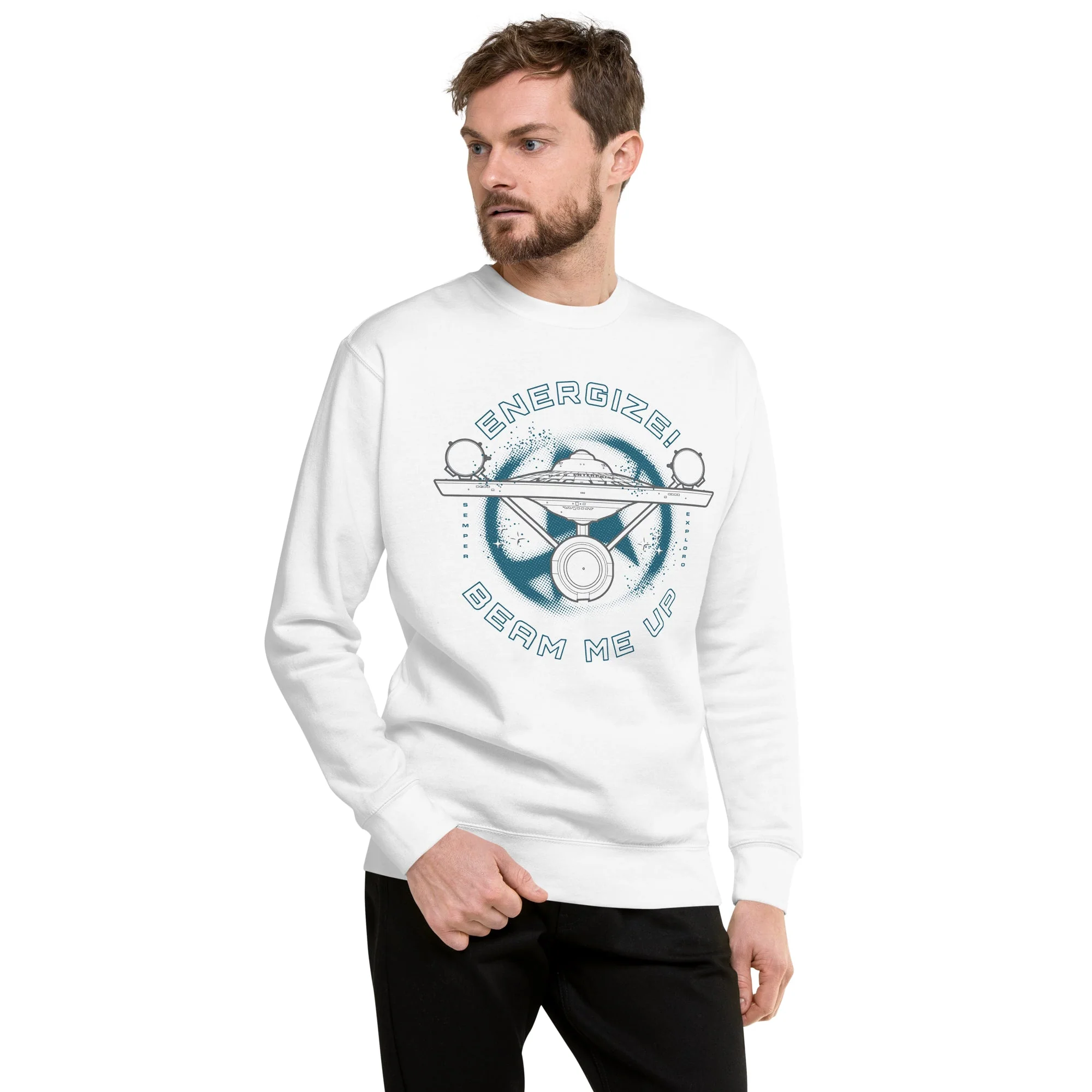 Star Trek Energize Adult Sweatshirt - Image 2
