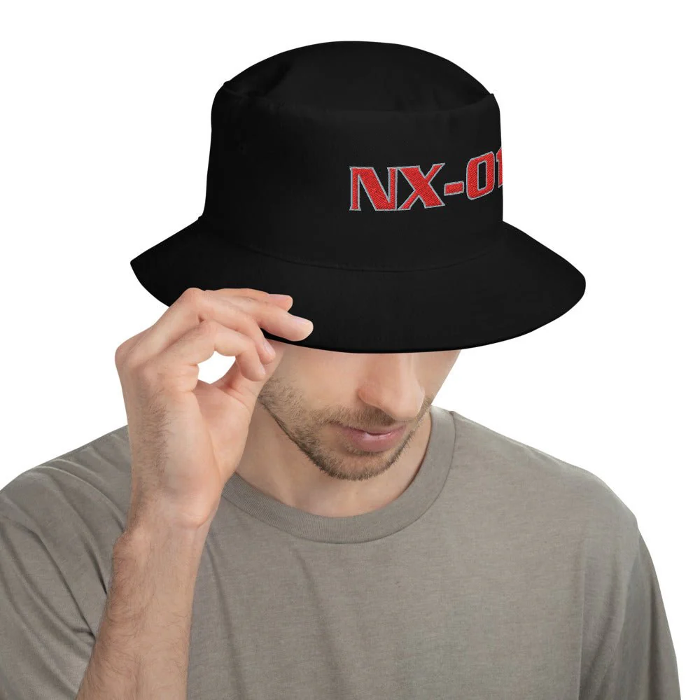 Star Trek: Enterprise NX-01 Embroidered Bucket Hat - Image 2