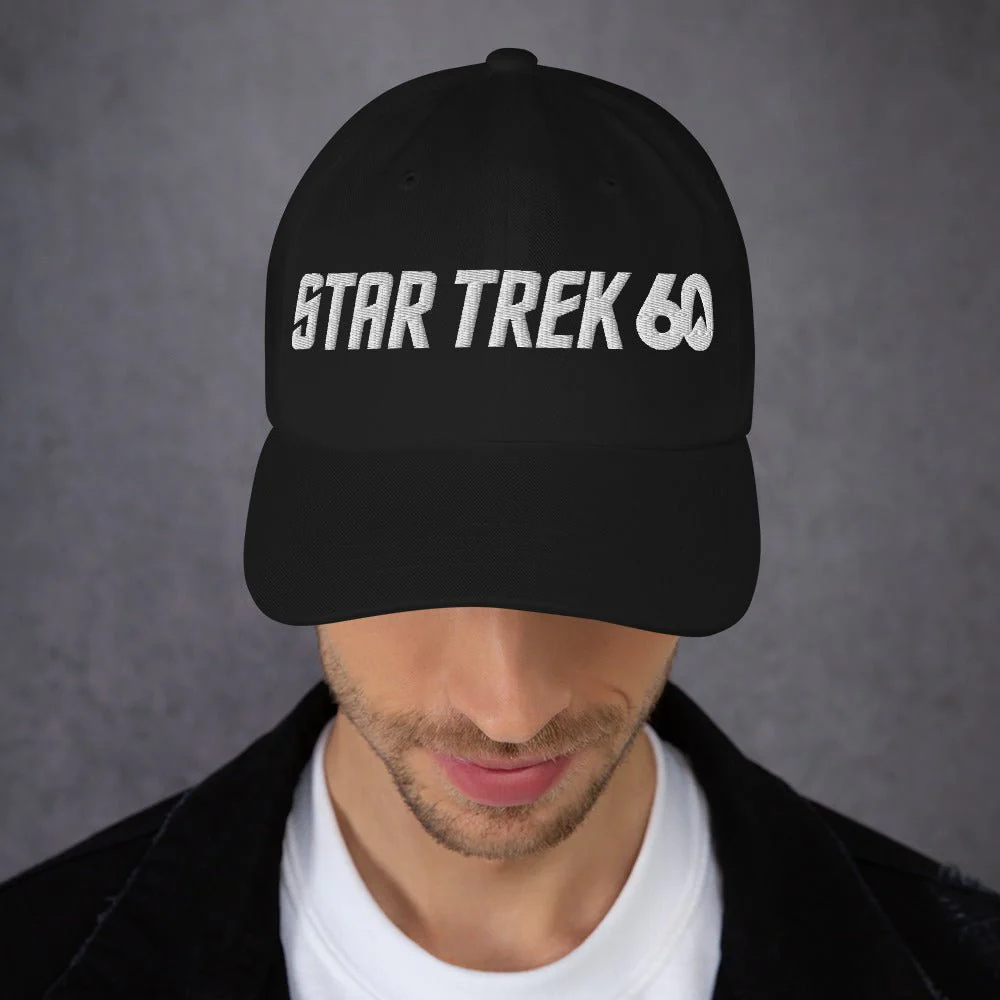 Star Trek Hat 60th Anniversary Logo Embroidered - Image 5