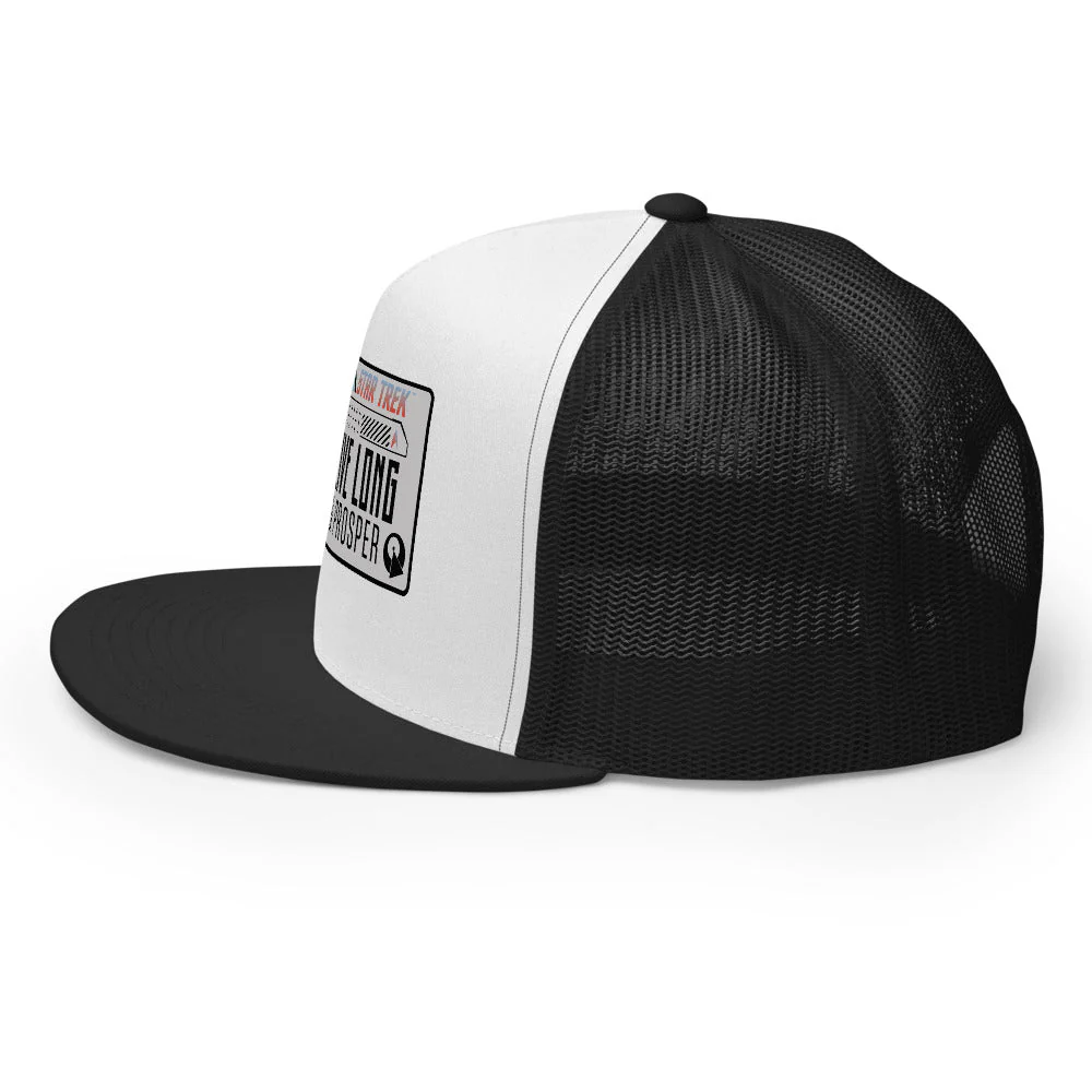 Star Trek Live Long And Prosper Trucker Hat - Image 2