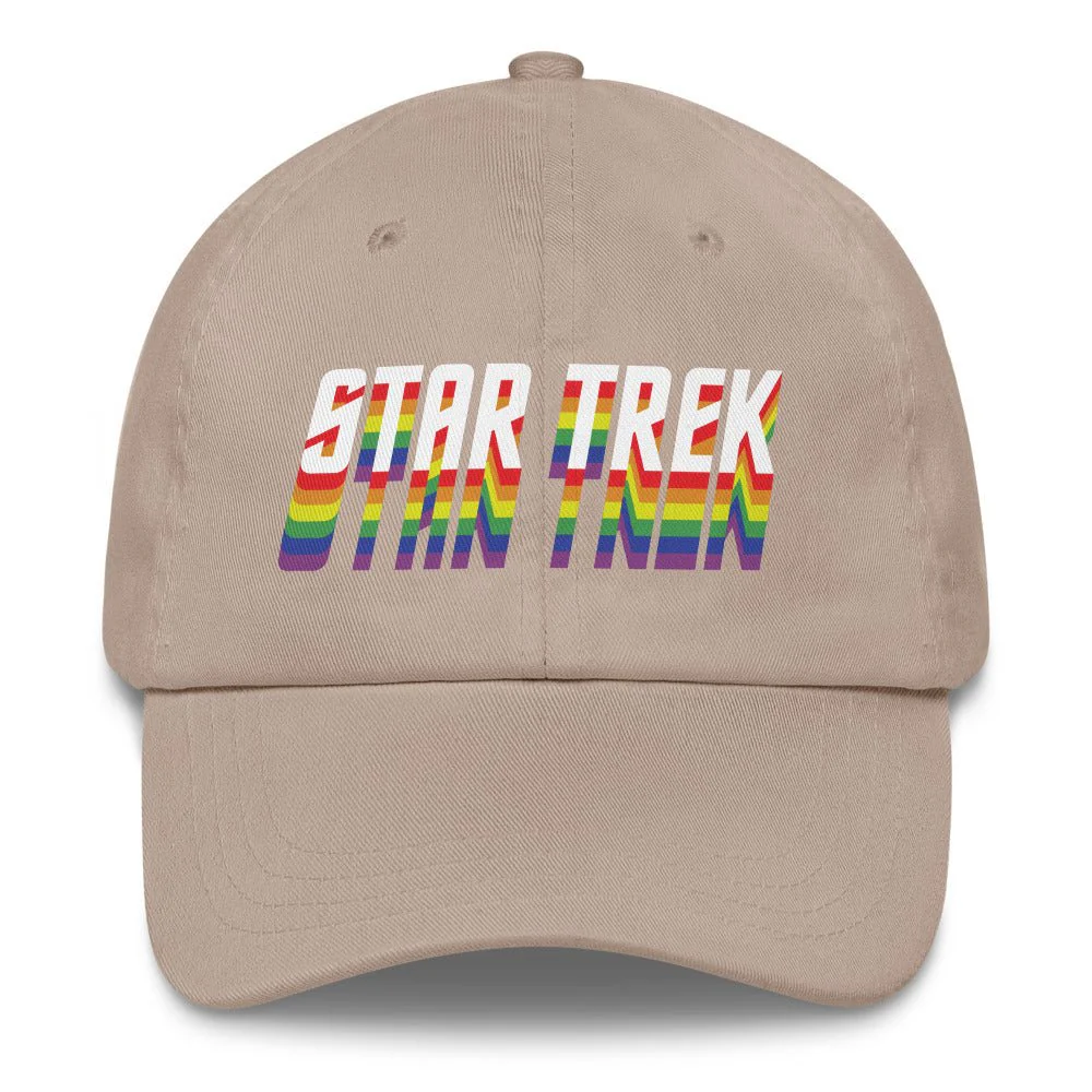 Star Trek Pride Logo Classic Dad Hat - Image 25