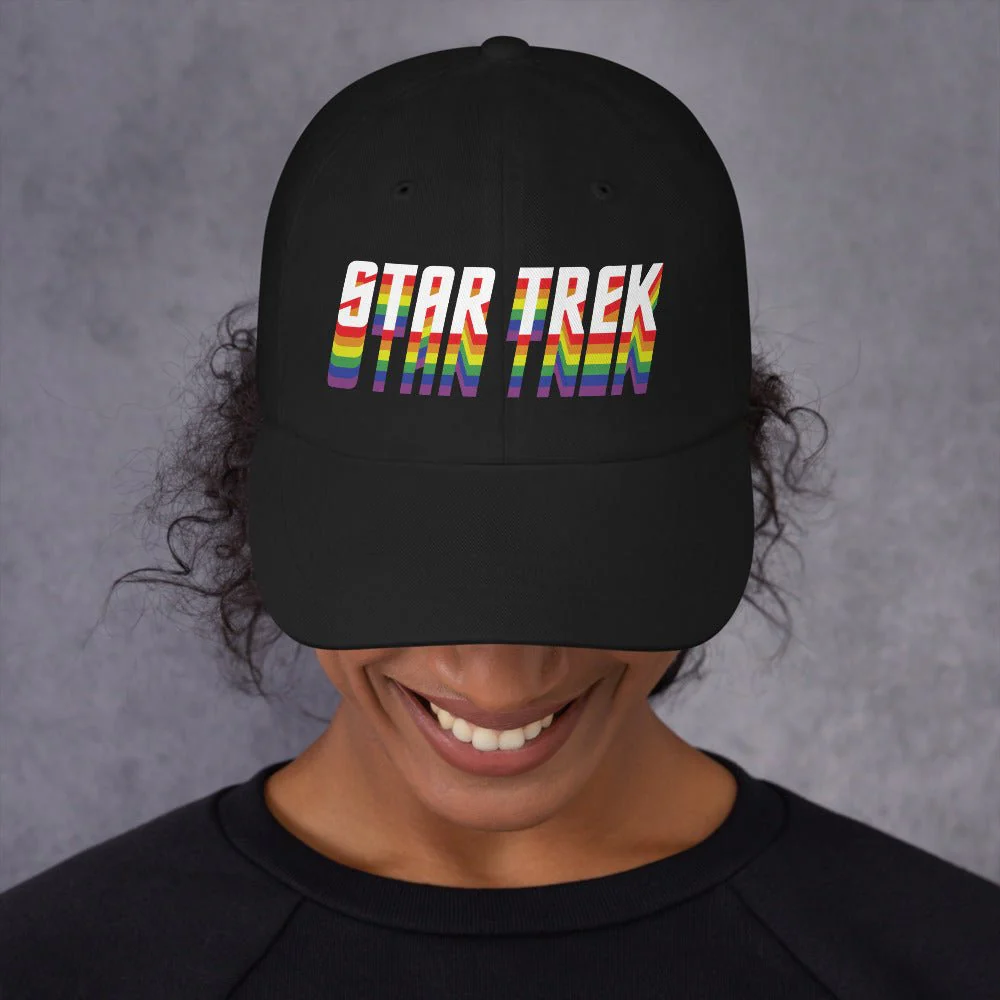 Star Trek Pride Logo Classic Dad Hat - Image 7