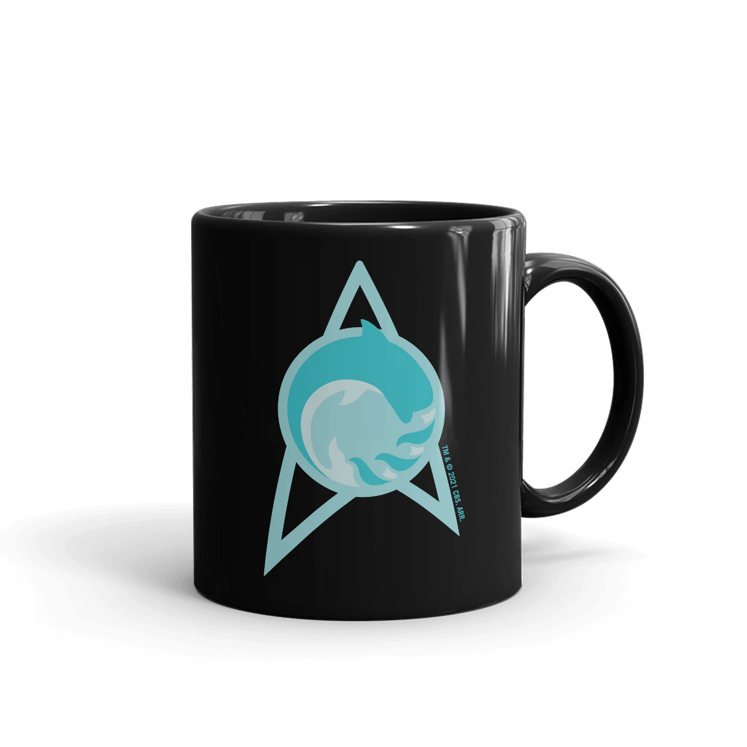 Star Trek: Lower Decks Cetacean Ops Delta Logo White Mug - Image 2