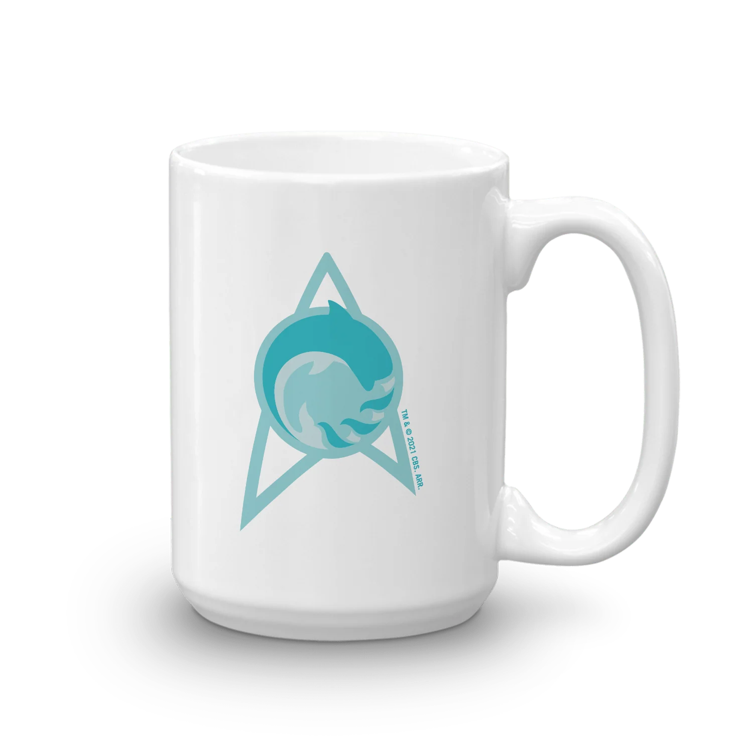 Star Trek: Lower Decks Cetacean Ops Delta Logo White Mug - Image 8