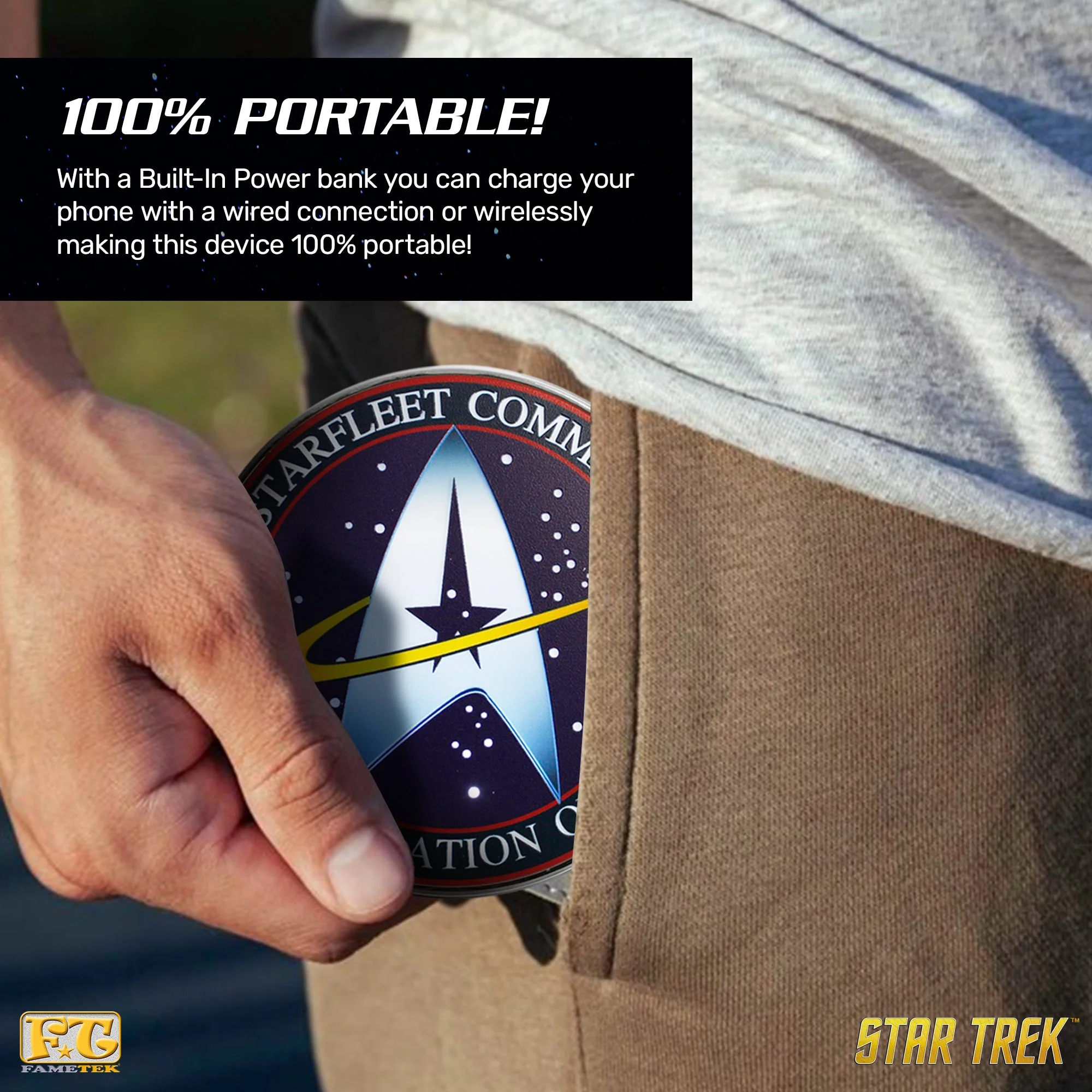 Star Trek Qi Wireless Charger - Image 4