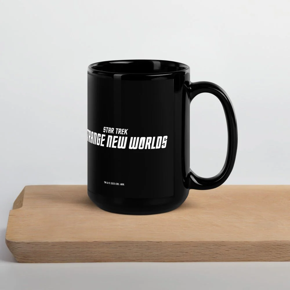 Star Trek: Strange New Worlds Season 3 Black Glossy Mug - Image 11