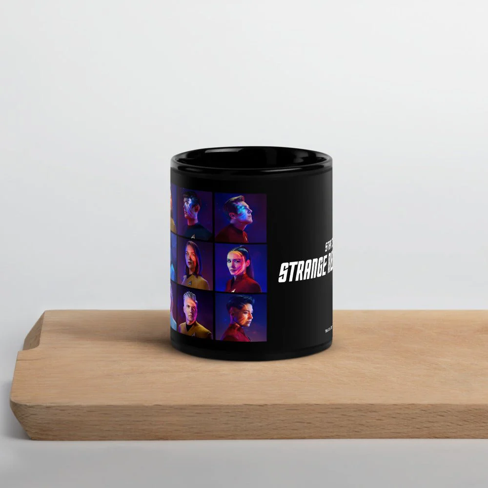 Star Trek: Strange New Worlds Season 3 Black Glossy Mug - Image 5
