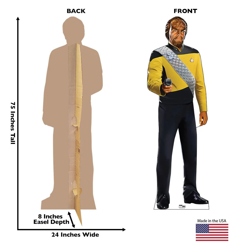 Star Trek: Strange New Worlds Worf Life-Sized Cardboard Cutout Standee - Image 2