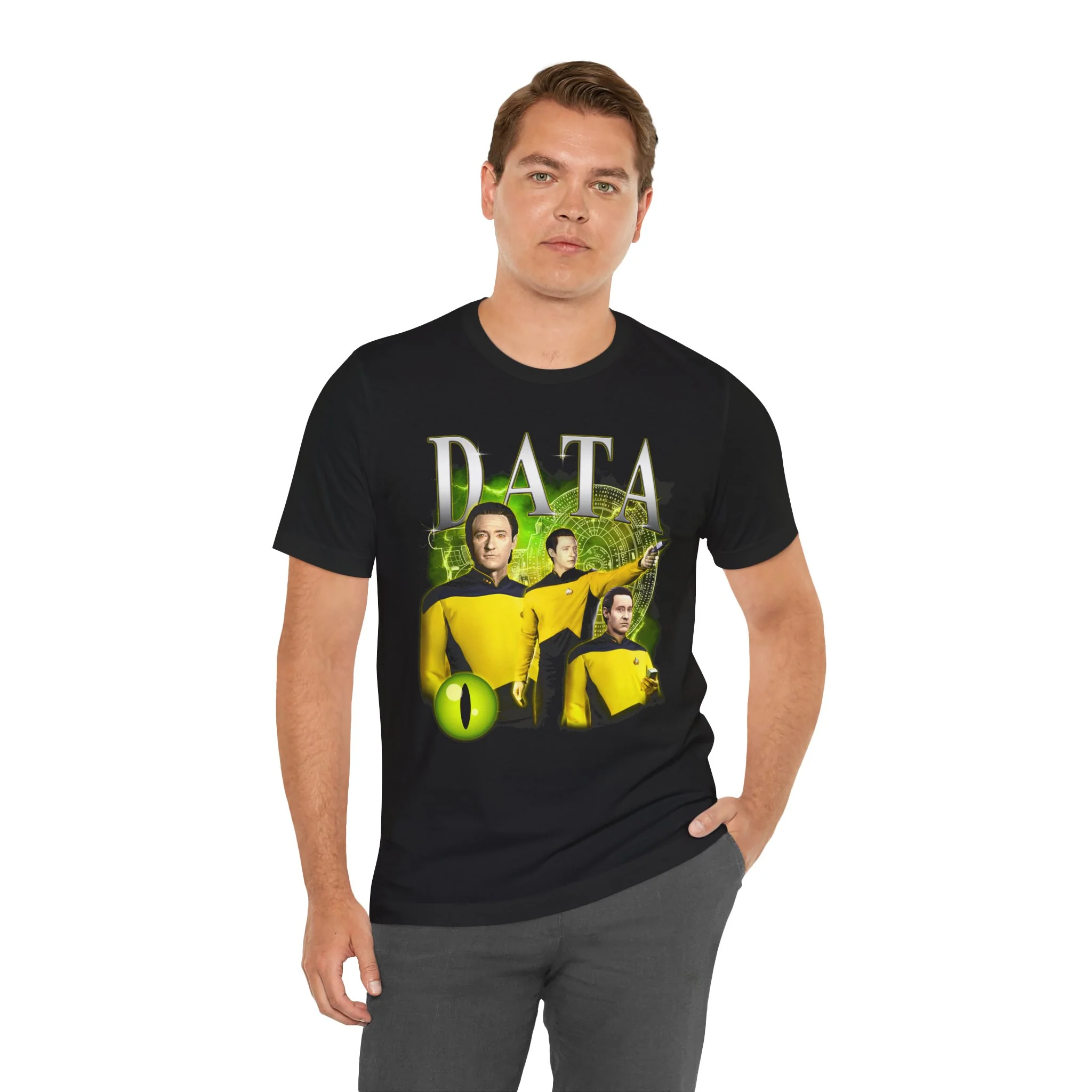 Star Trek: The Next Generation Data Heartthrob T-Shirt - Image 2