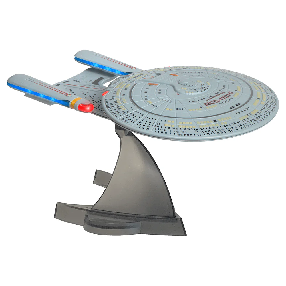 Star Trek: The Next Generation U.S.S. Enterprise NCC-1701-D Bluetooth® Speaker With Sleep Machine, LED's & Sound Effects - Image 4