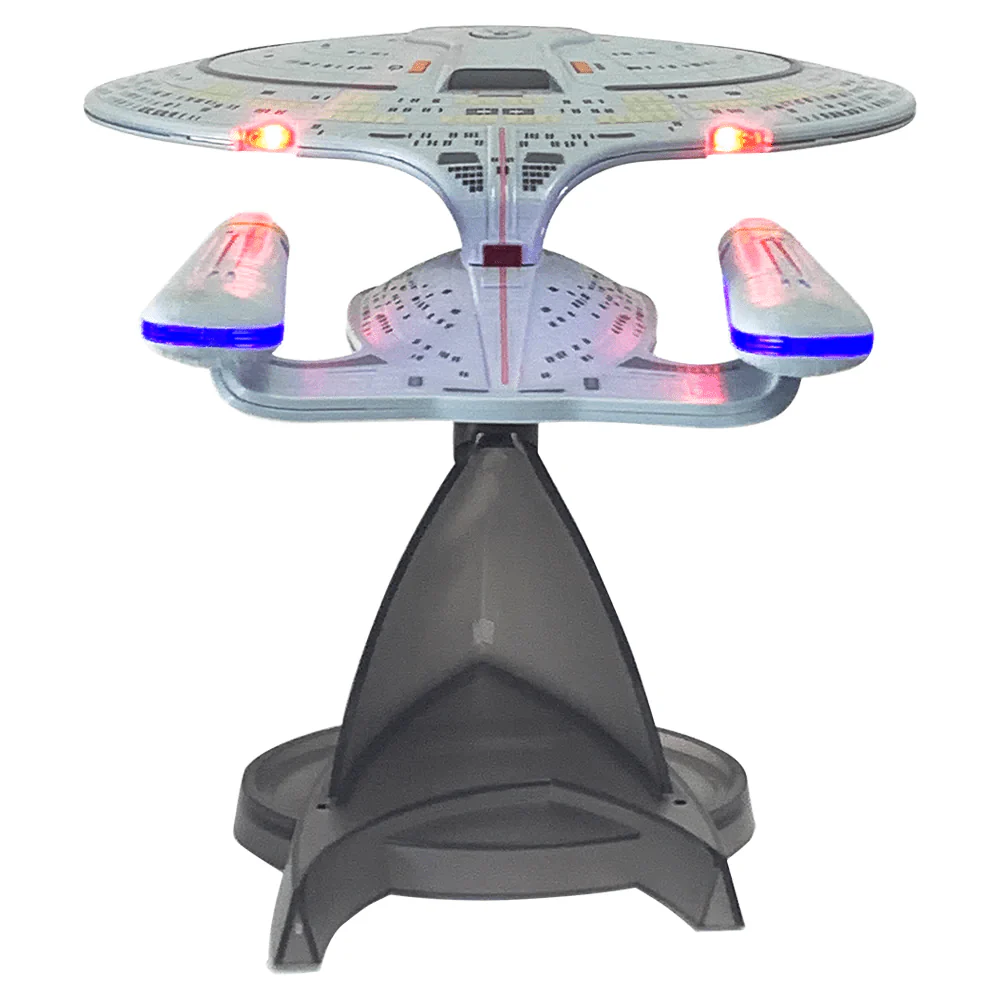 Star Trek: The Next Generation U.S.S. Enterprise NCC-1701-D Bluetooth® Speaker With Sleep Machine, LED's & Sound Effects - Image 8