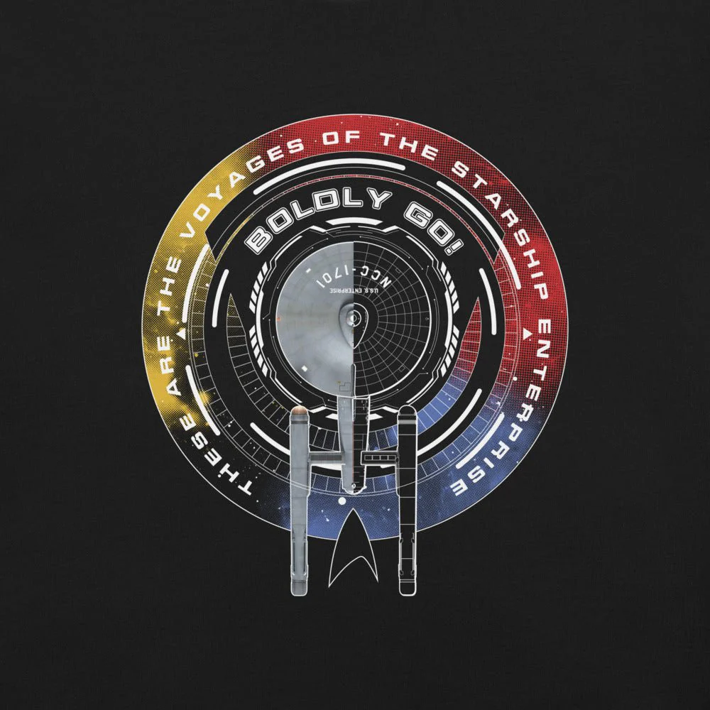Star Trek: The Original Series Boldly Go Unisex T-Shirt - Image 2