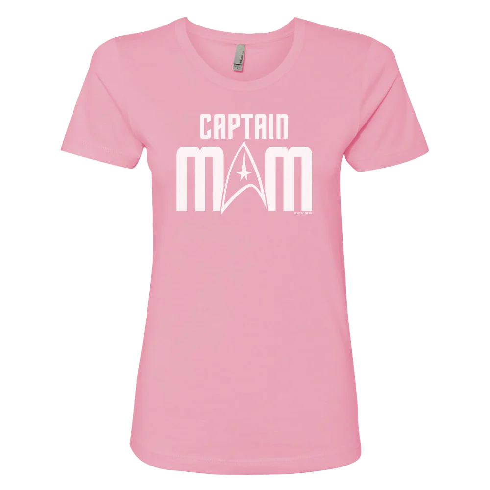Star Trek: The Original Series Captain Mom Women's Short Sleeve T-Shirt - Image 3
