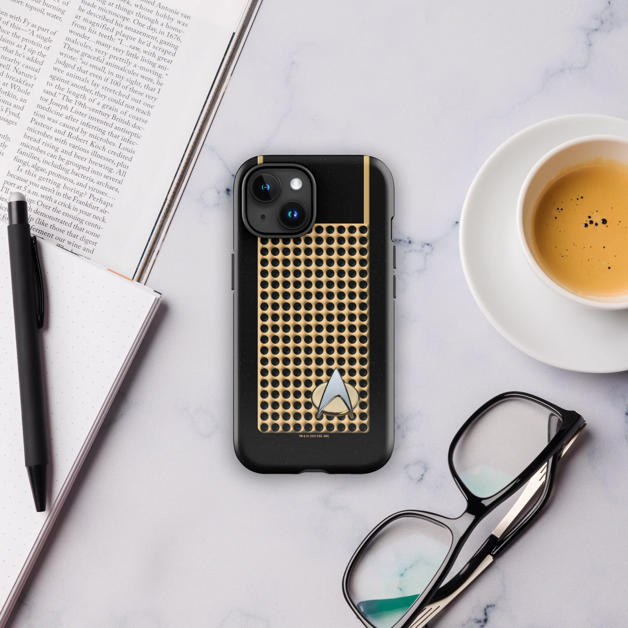 Star Trek: The Original Series Communicator Delta Small Tough Phone Case - iPhone - Image 16