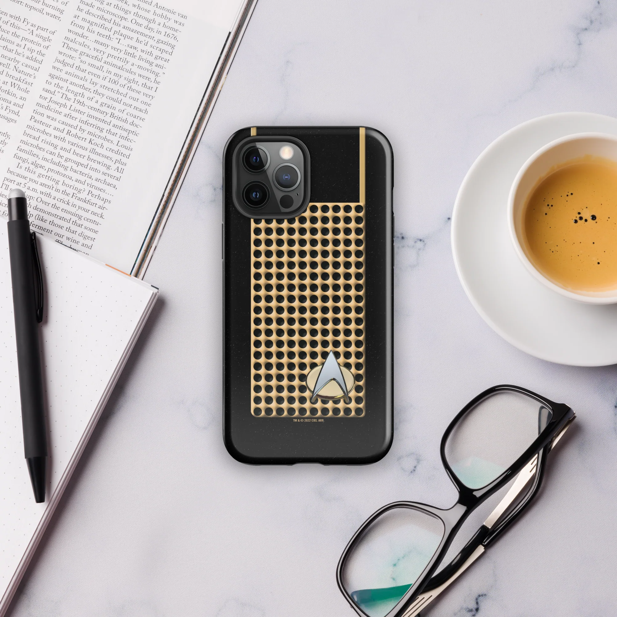 Star Trek: The Original Series Communicator Delta Small Tough Phone Case - iPhone - Image 43