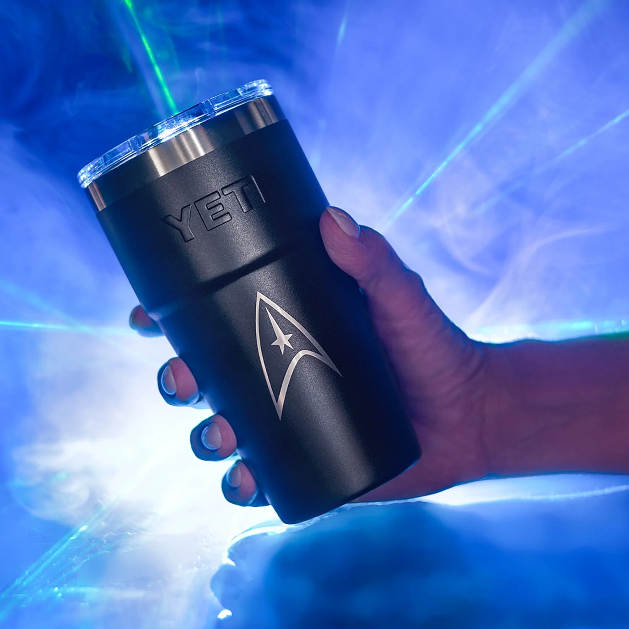Star Trek: The Original Series Delta Yeti® Rambler 20oz Stackable Cup with Lid - Image 2