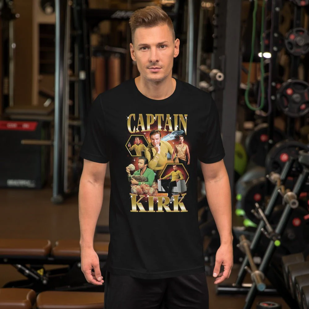 Star Trek: The Original Series Kirk Heartthrob Unisex T-Shirt - Image 3