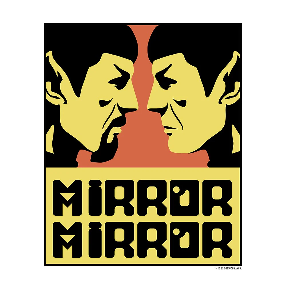 Star Trek: The Original Series Mirror Mirror Adult Short Sleeve T-Shirt - Image 2