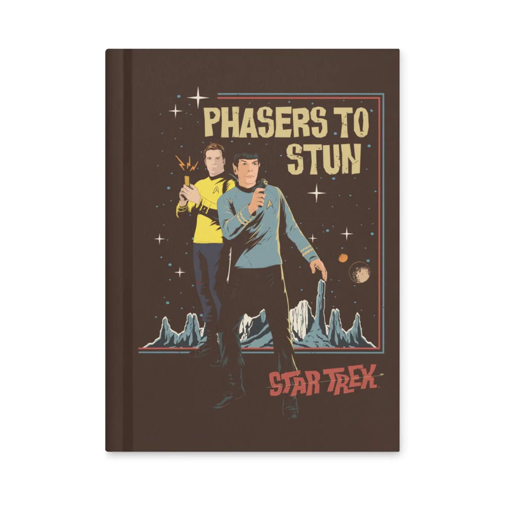 Star Trek: The Original Series Phasers To Stun Hardcover Journal