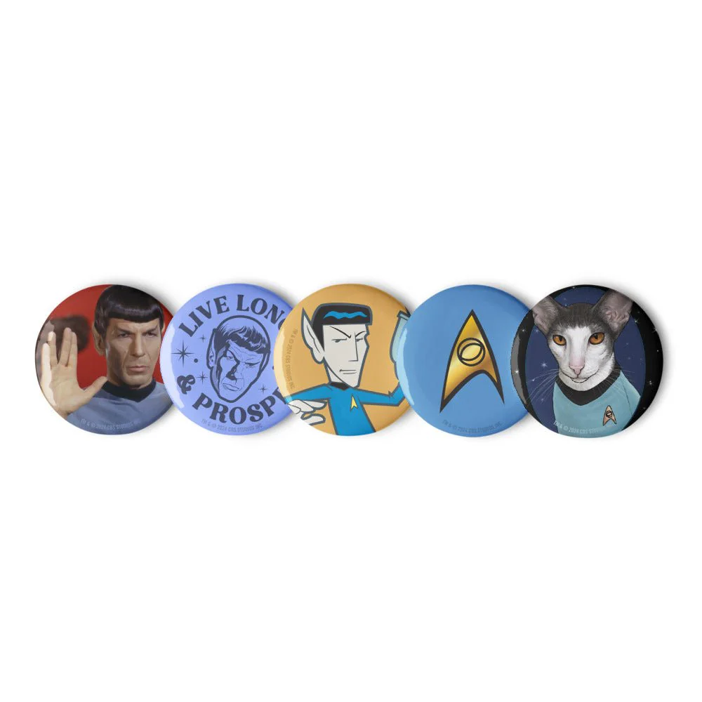 Star Trek: The Original Series Spock Pin Set