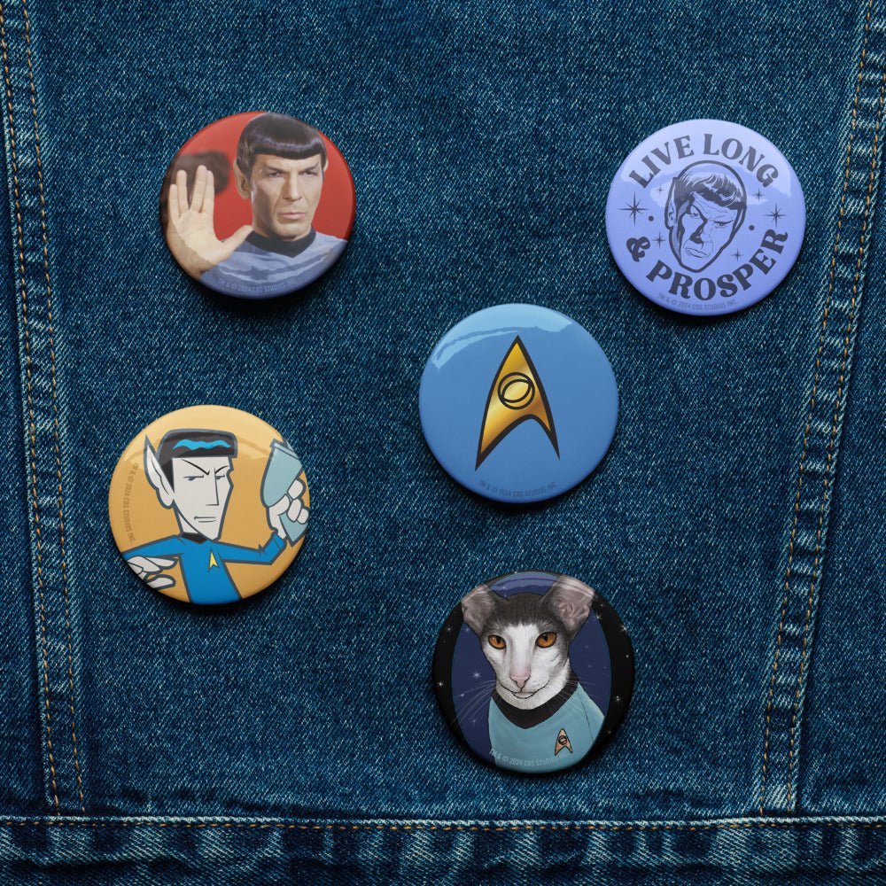 Star Trek: The Original Series Spock Pin Set - Image 2