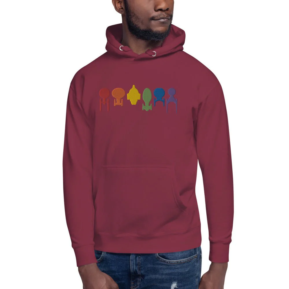 Star Trek U.S.S. Enterprise Embroidered Hoodie - Image 10