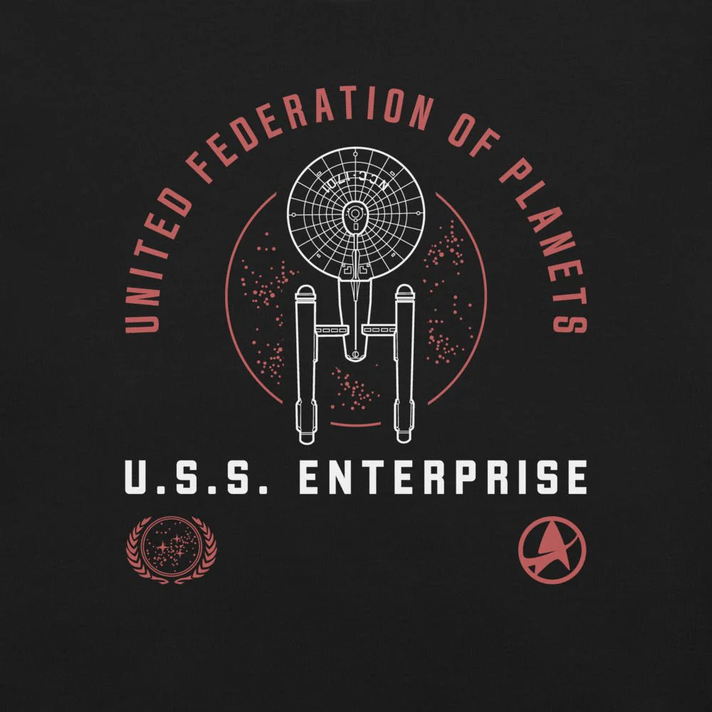 Star Trek United Federation Of Planets Unisex T-Shirt - Image 6