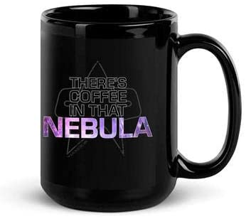 Star Trek: Voyager Coffee In That Nebula Black Mug - Image 4