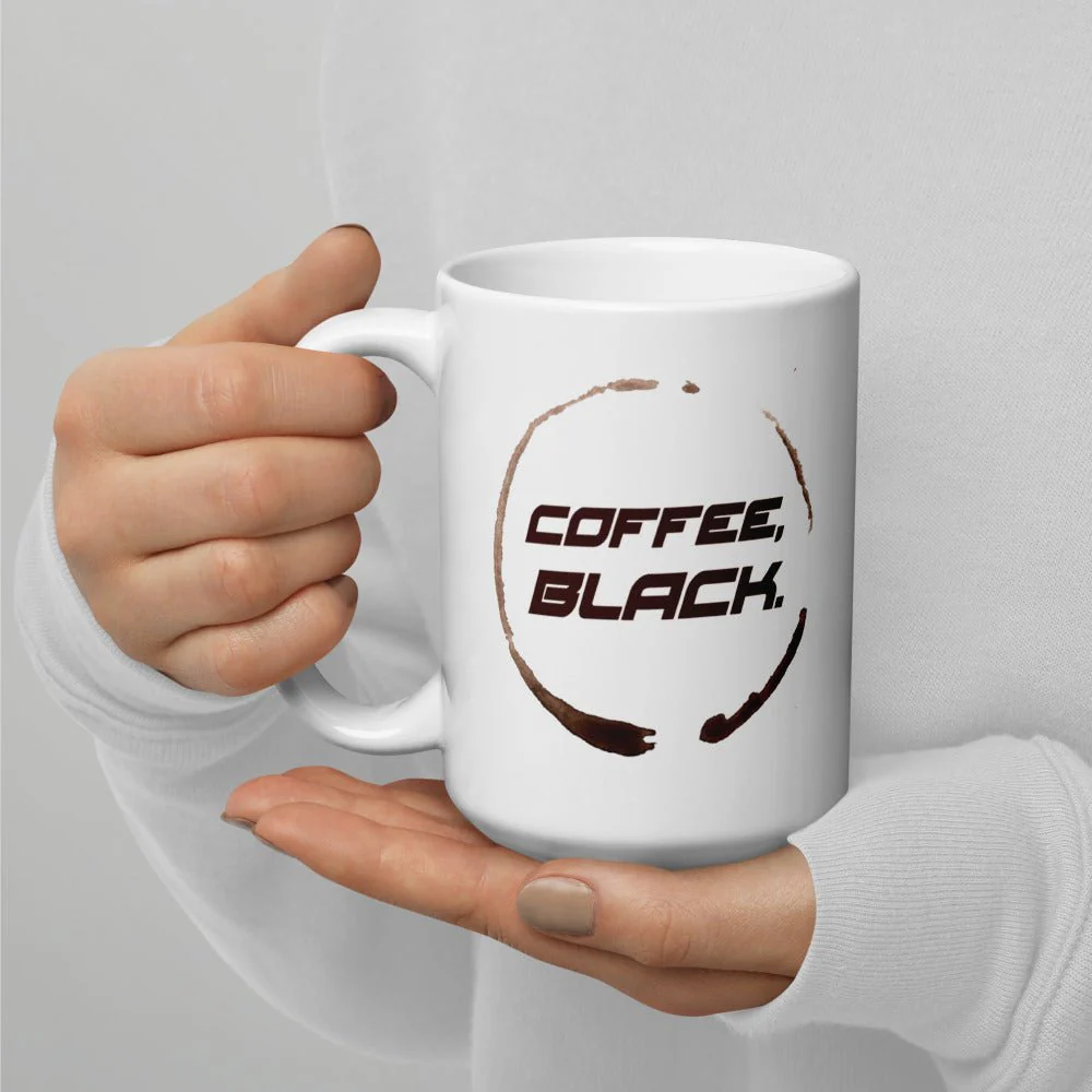 Star Trek: Voyager Janeway Coffee Black Mug - Image 9
