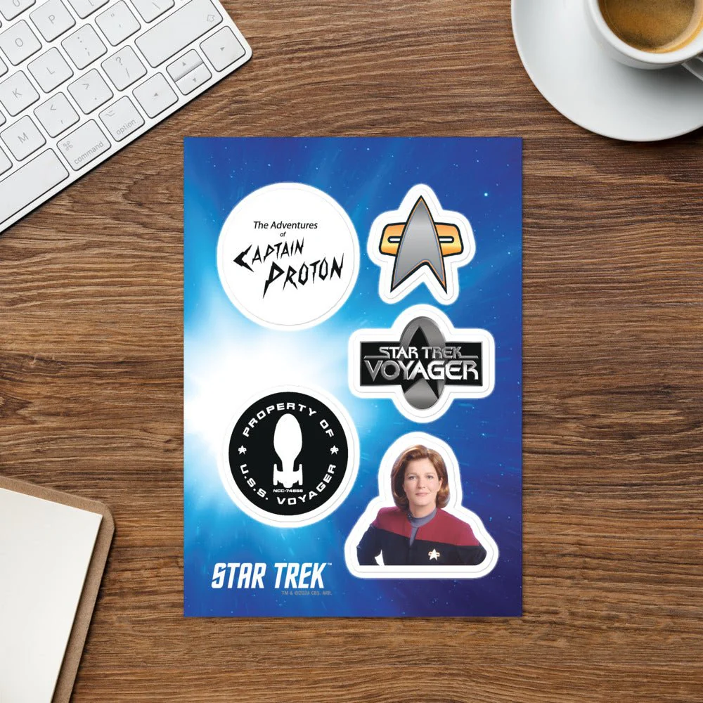 Star Trek: Voyager Sticker Sheet - Image 2