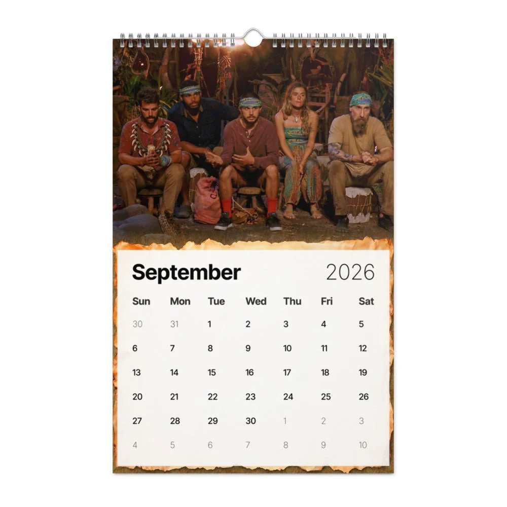 Survivor 2026 Wall Calendar - Image 10