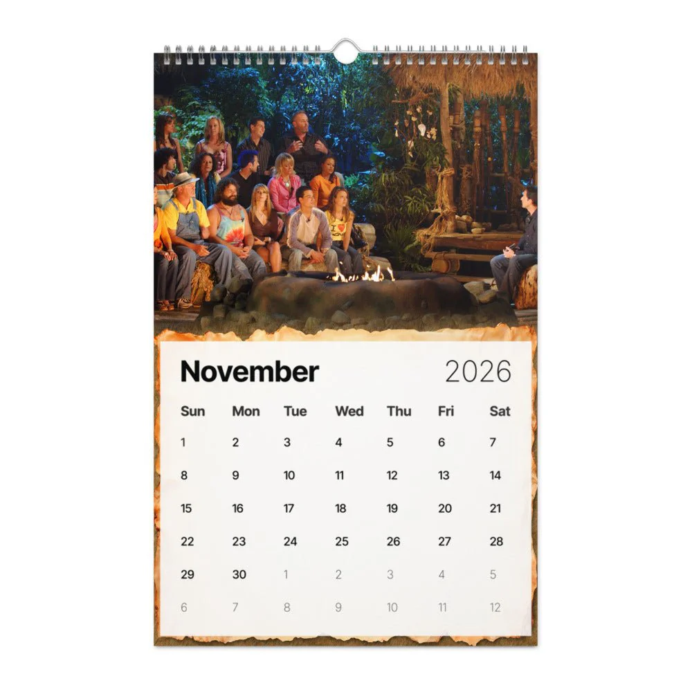 Survivor 2026 Wall Calendar - Image 12