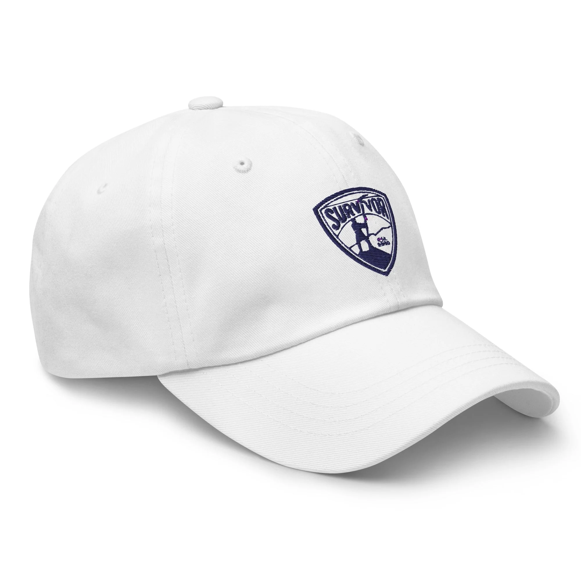 Survivor Badge Dad Hat - Image 3