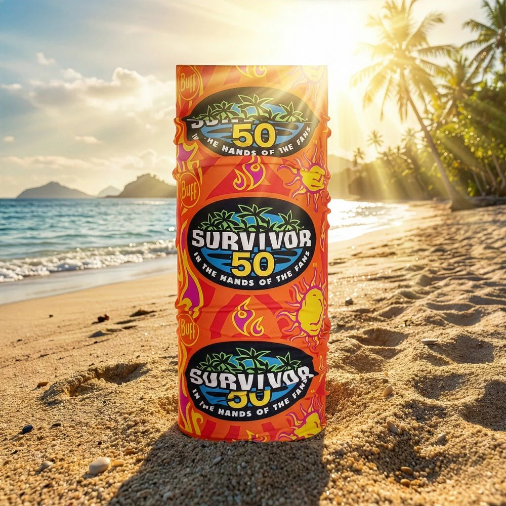 Survivor Season 50 Orange Cila Tribe BUFF® Headwear - Image 2
