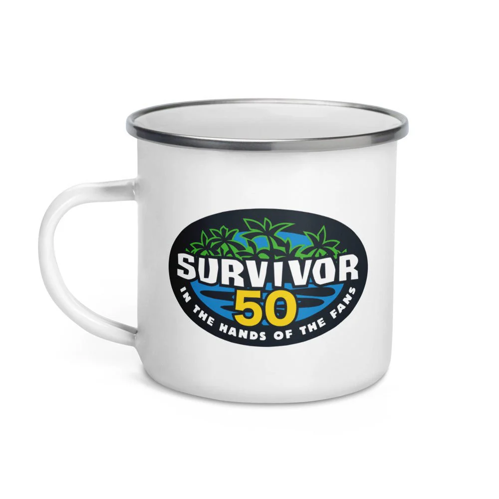 Survivor Enamel Mug Season 50