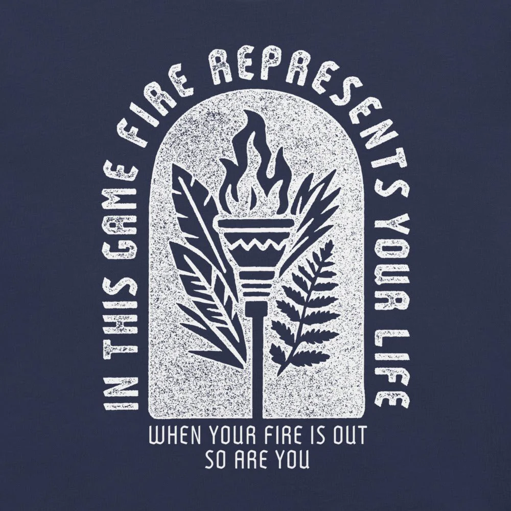 Survivor Fire Represents Your Life Unisex T-Shirt - Image 2