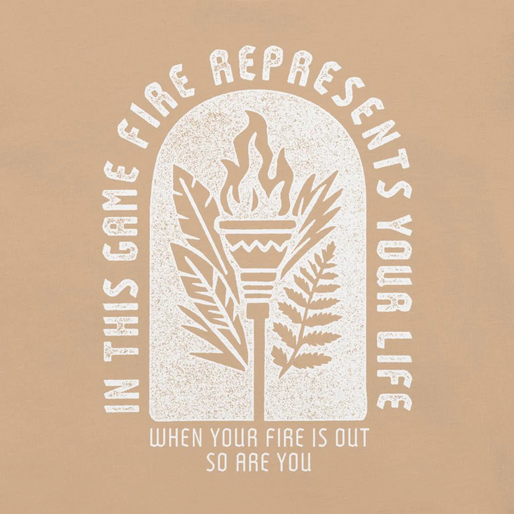 Survivor Fire Represents Your Life Unisex T-Shirt - Image 7