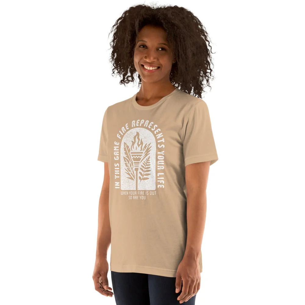 Survivor Fire Represents Your Life Unisex T-Shirt - Image 8