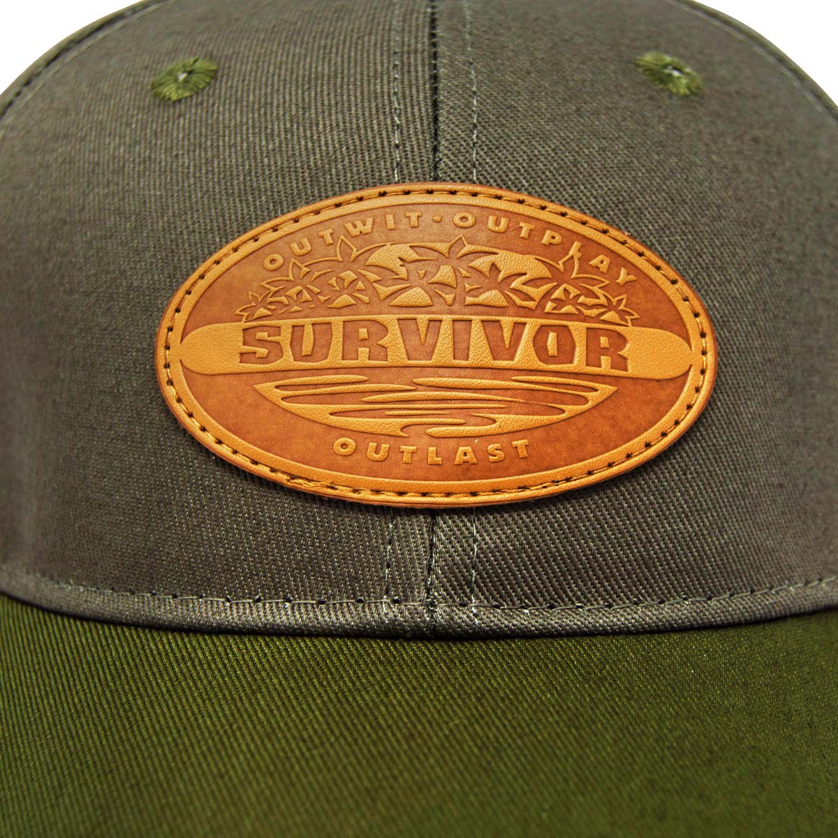 Survivor Leather Logo LED Baseball Cap - Image 6