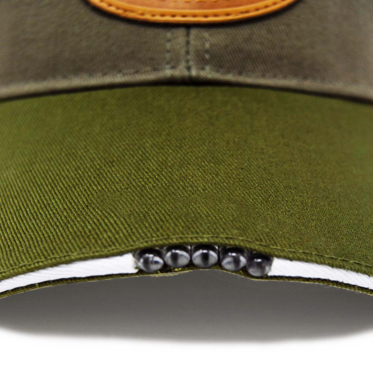 Survivor Leather Logo LED Baseball Cap - Image 7