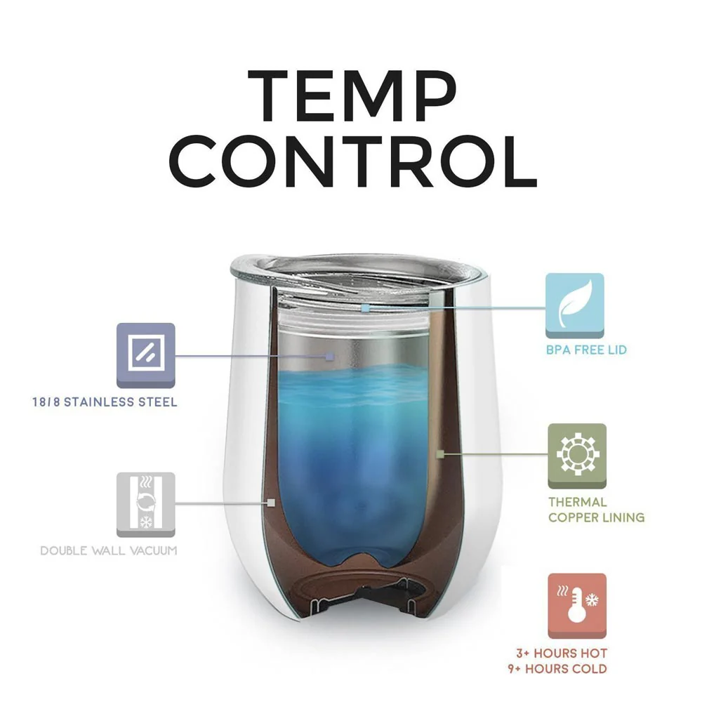 Survivor Outwit, Outplay, Outlast 12 oz Wine Tumbler - Image 3