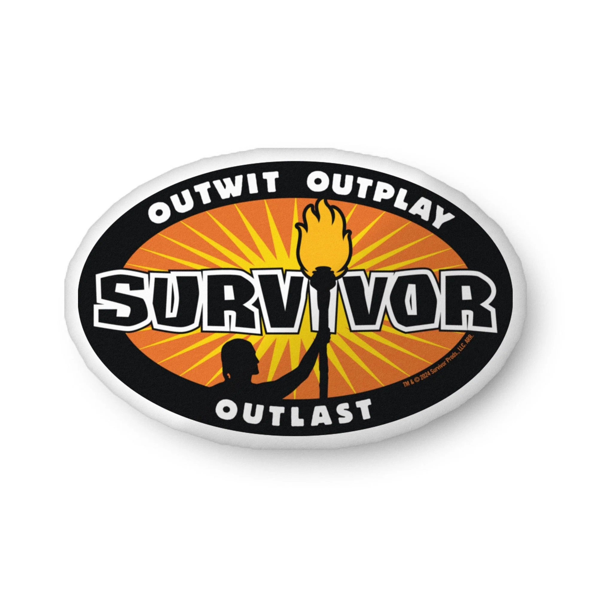 Survivor Outwit, Outplay, Outlast Pillow