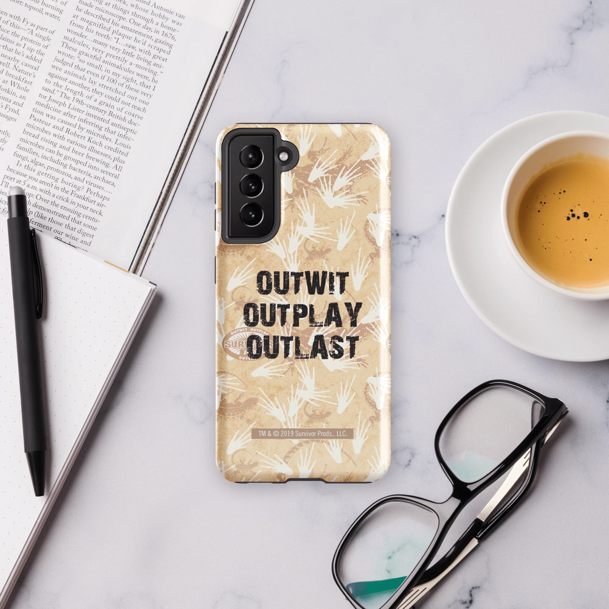 Survivor Outwit, Outplay, Outlast Tough Phone Case - Samsung - Image 18