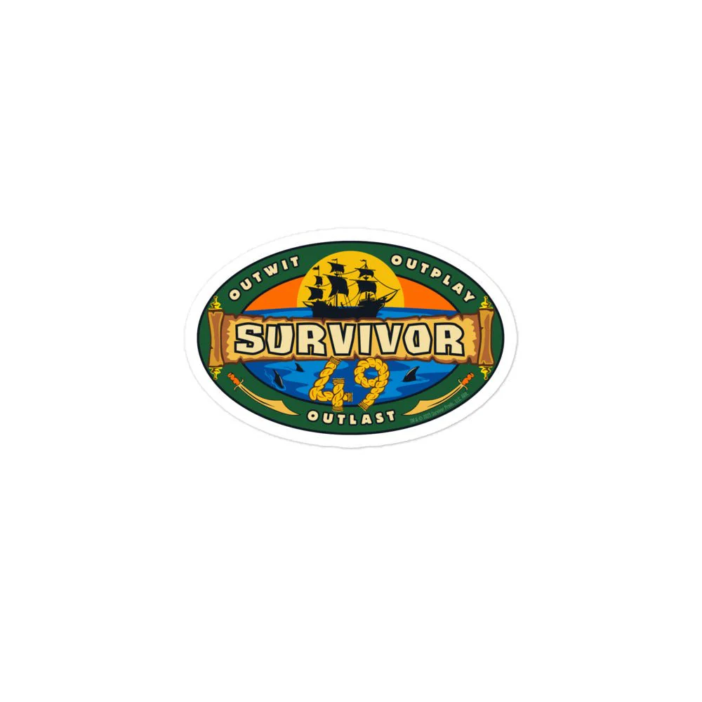 Survivor Season 49 Logo Sticker - Image 4
