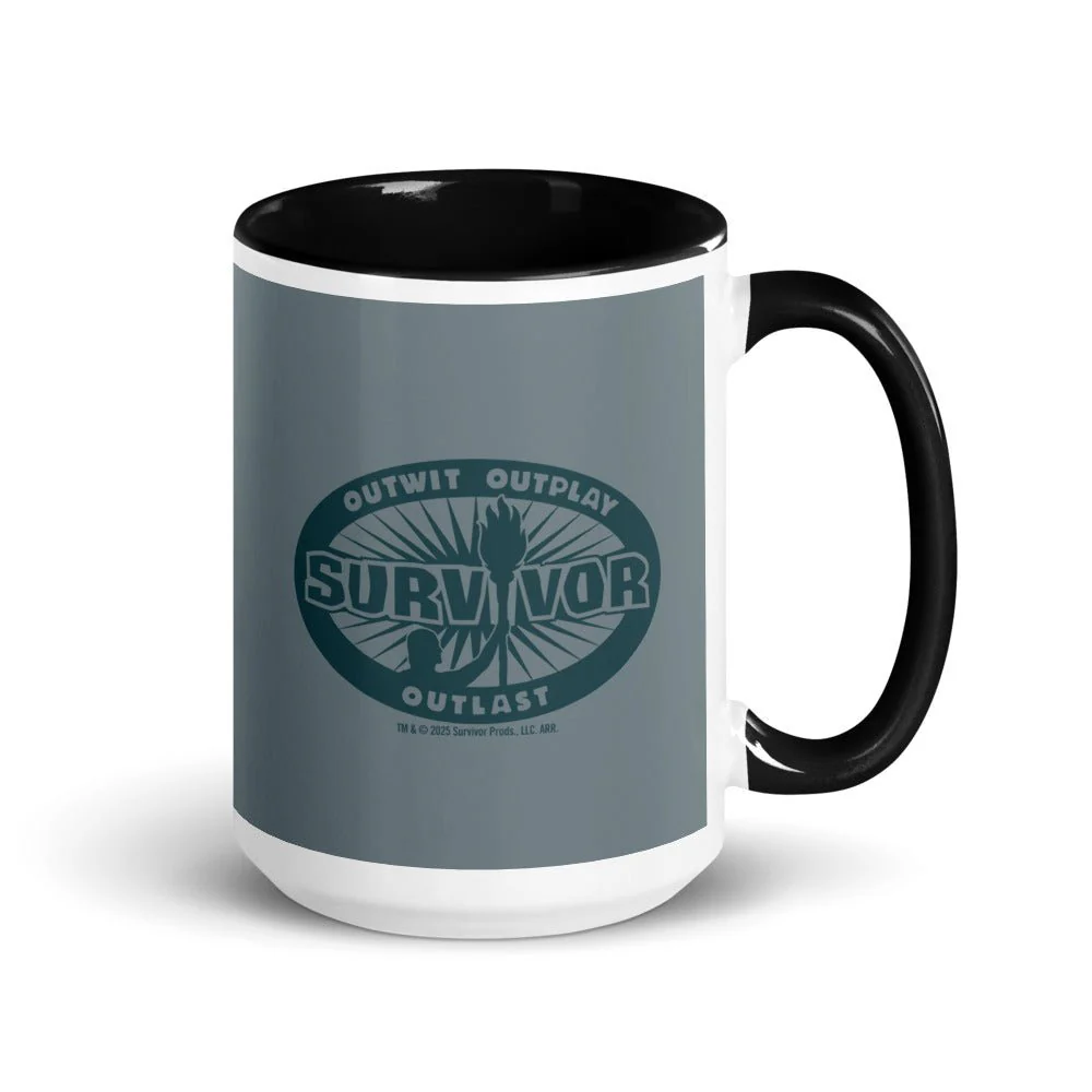 Survivor Two-Tone Mug Jeff Tribal Outwit. Outplay. Outlast. - Image 5