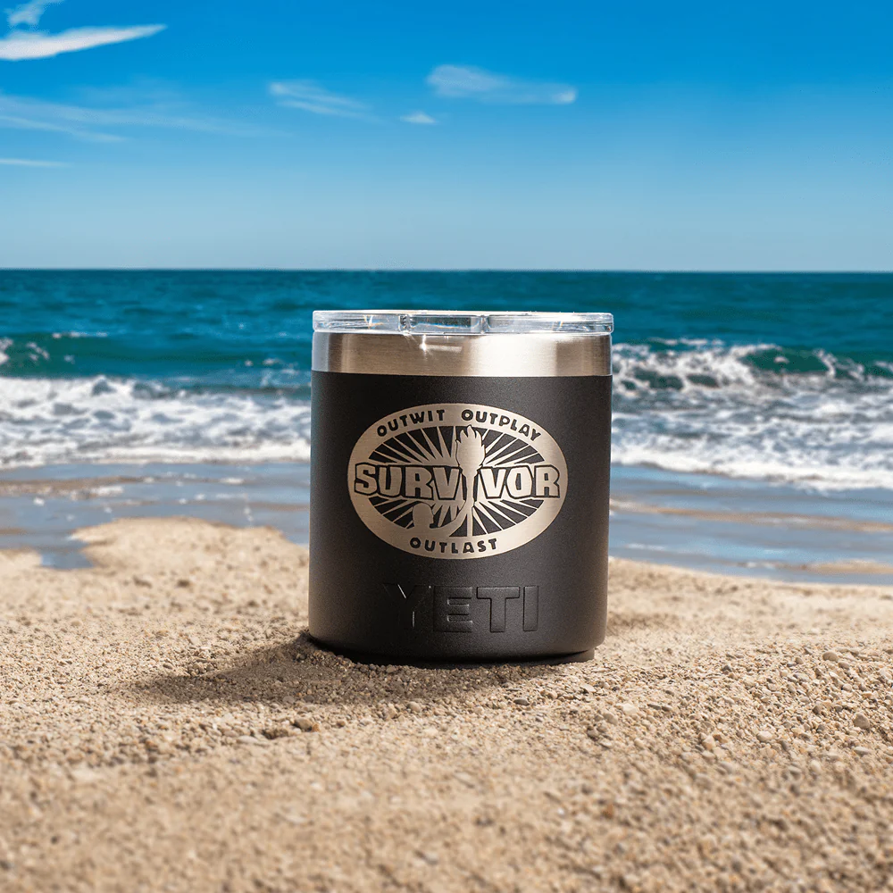 Survivor Yeti® Rambler 10oz Stackable Lowball with Lid - Image 3