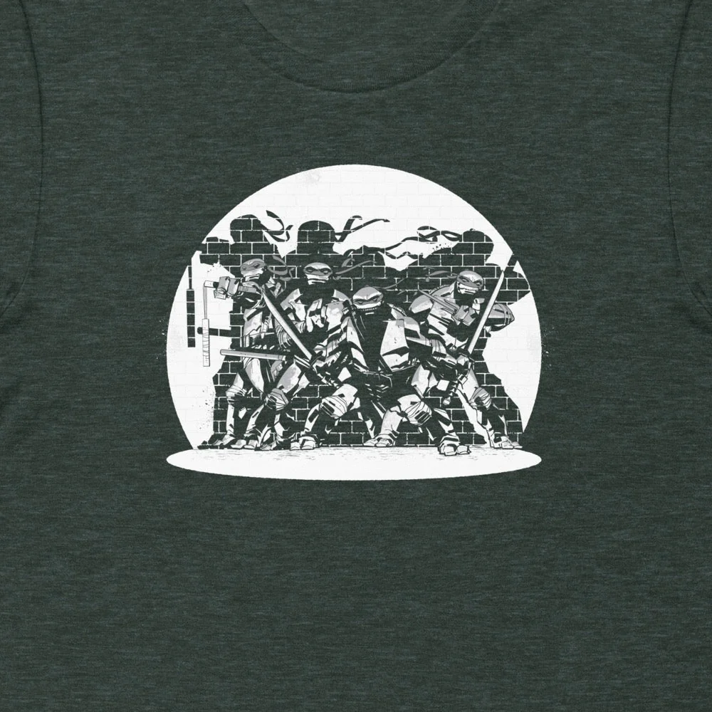 Teenage Mutant Ninja Turtles Comic Art Adult Short Sleeve T-Shirt - Image 2