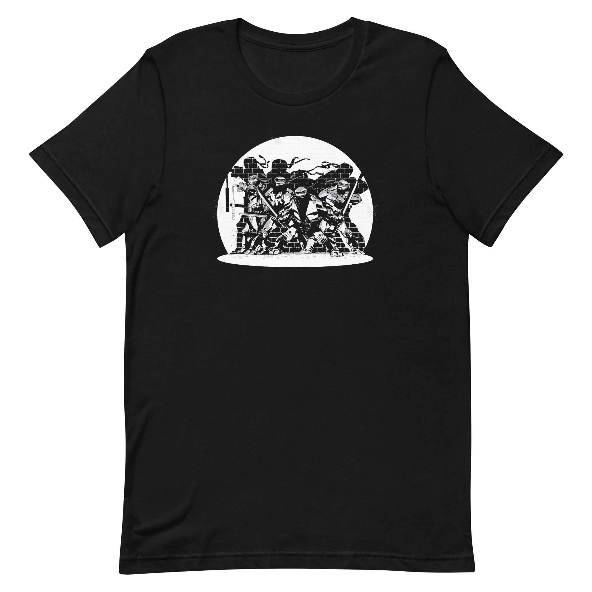 Teenage Mutant Ninja Turtles Comic Art Adult Short Sleeve T-Shirt - Image 5