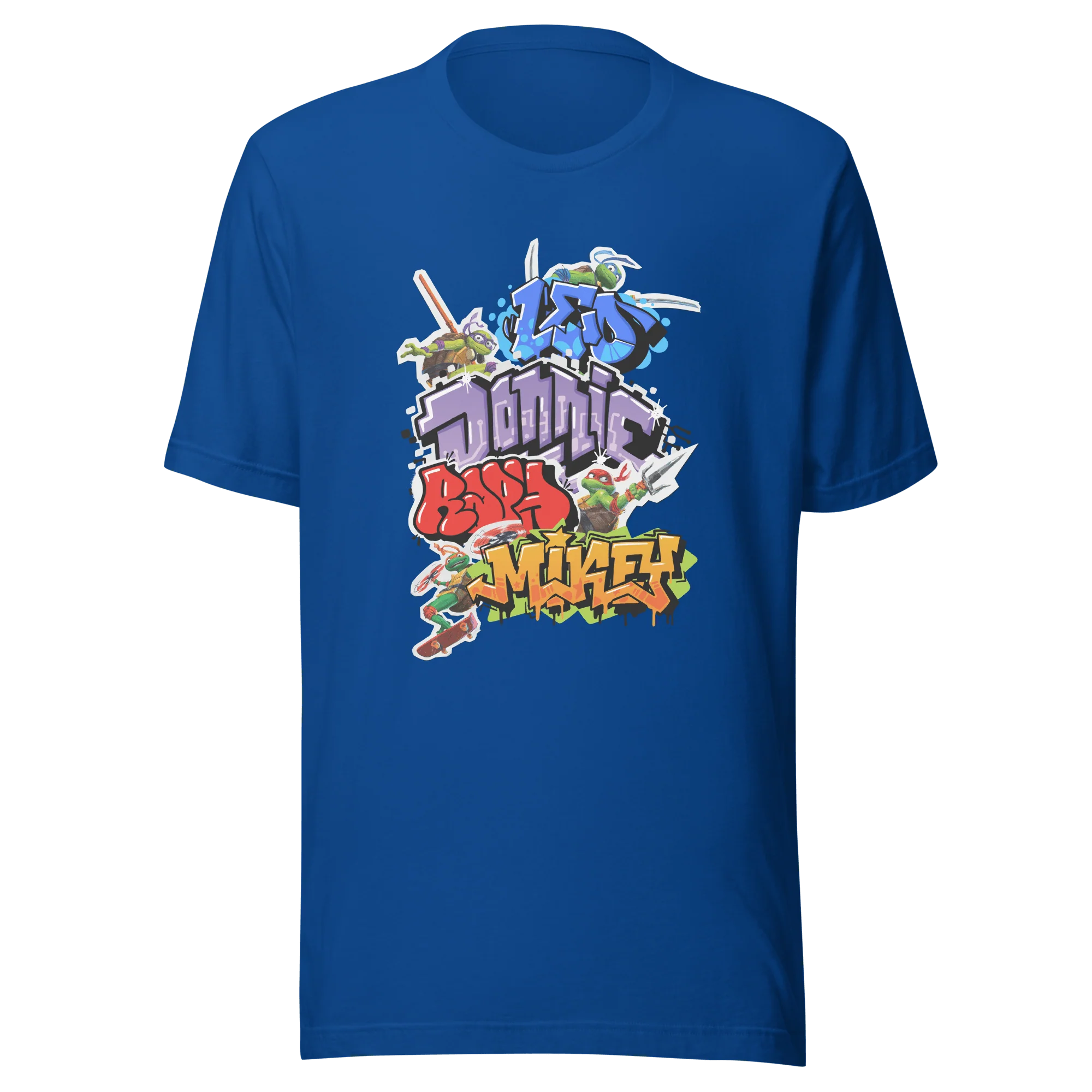 Teenage Mutant Ninja Turtles: Mutant Mayhem Graffiti Adult Short Sleeve T-Shirt - Image 2